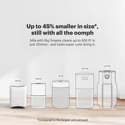 Air 3 Air Purifier with Big Sneeze Filter, 926 Ft2, True HEPA, Allergen Smart Purifier in White, Pollen, Dander, Dust