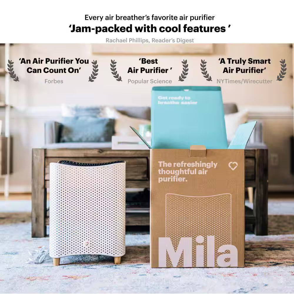 Air 3 Air Purifier with Big Sneeze Filter, 926 Ft2, True HEPA, Allergen Smart Purifier in White, Pollen, Dander, Dust